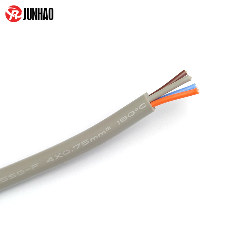 4×0.75mm?耐高溫硅膠電纜灰色4芯硅膠線產(chǎn)品圖